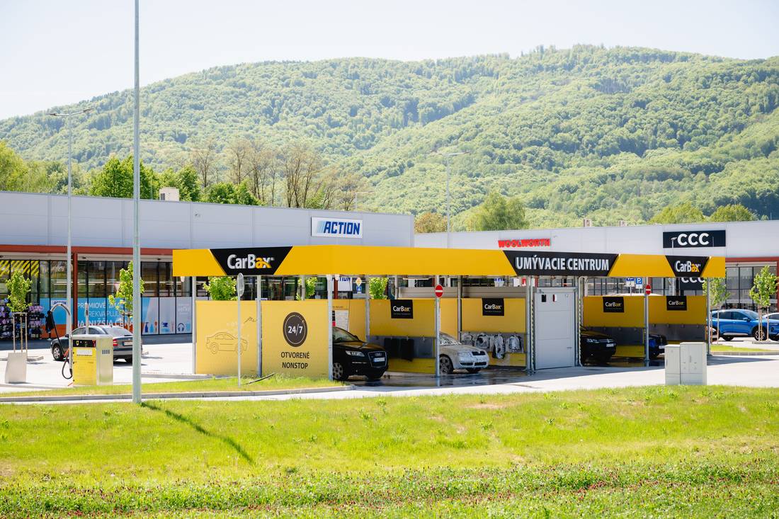 Umývacie centrum CarBax v Revúcej
